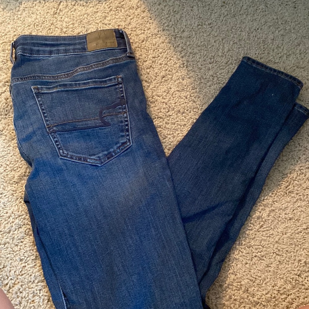 Womens Super Stretch Skinny Jeans